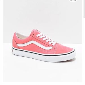 Vans Old Skool- Strawberry Pink and True White